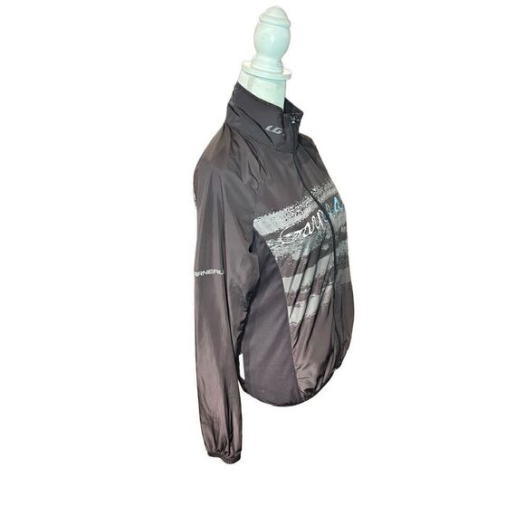Superlight Garneau Cycling Jacket - Size Small - Black/White/Blue - Picture 8 of 9